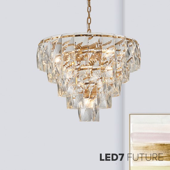 Loft Industry Modern - Tile V2 Chandelier